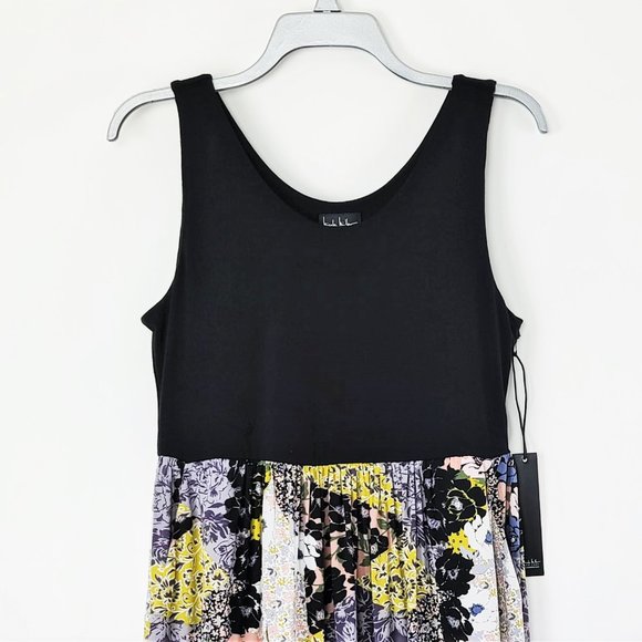 NWT NICOLE MILLER NY Floral Tank Maxi Dress - Picture 5 of 5
